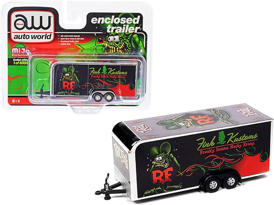 Remorca Fink Kustoms - 1/64 AutoWorld
