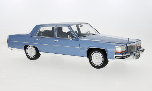 Cadillac Fleetwood Brougham albastru - 1/18 Model Car Group