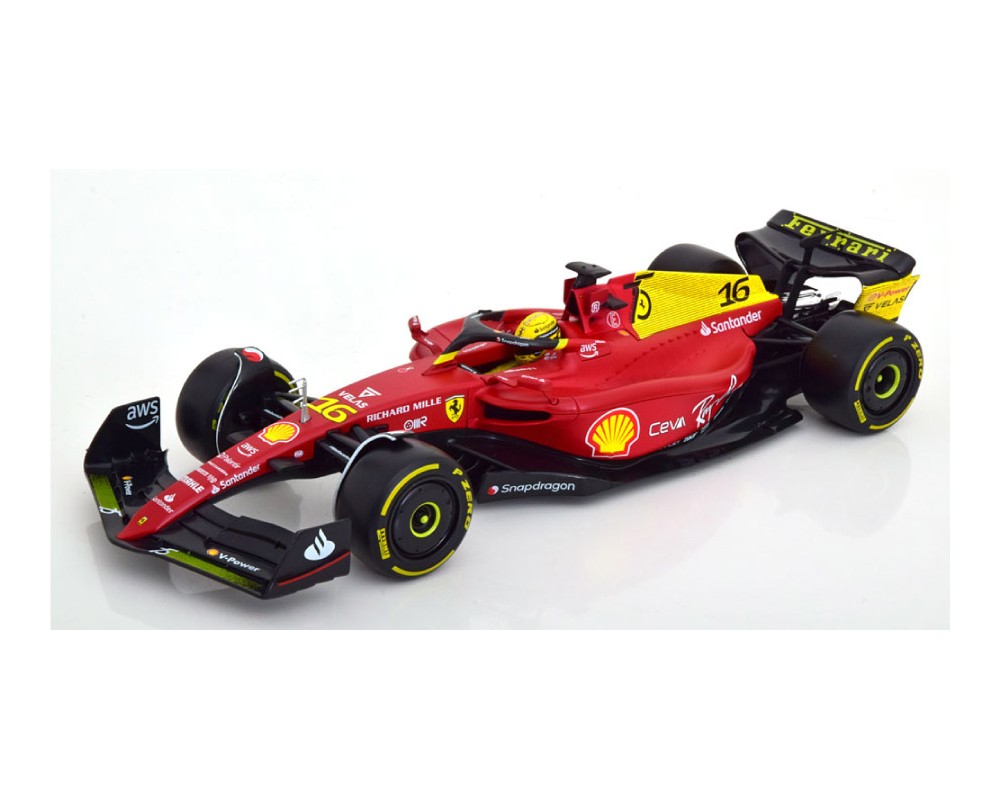 Formula 1 Ferrari F1 F1-75 #16 2nd Italian GP 2022 Charles Leclerc - 1:18 Bburago