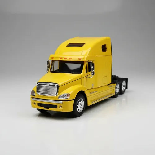 Camion Cap Tractor Freightliner Columbia galben - 1/32 Welly