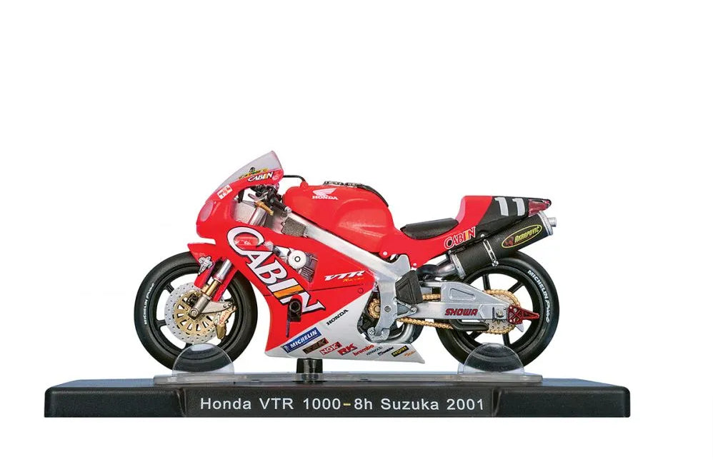 Motocicleta Honda VTR 1000-8h Suzuka 2001 - 1/18 Altaya
