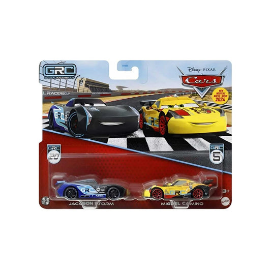 Set 2 masinute metalice Jackson Storm si Miguel Camino - 1/55 Cars
