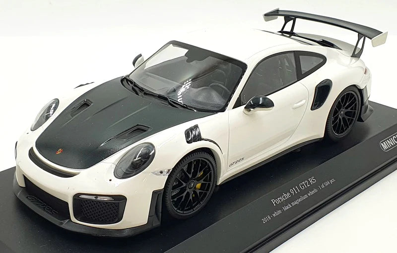 Porsche 911 GT2 RS 2018 alb  1/504 pcs - 1/18 Minichamps