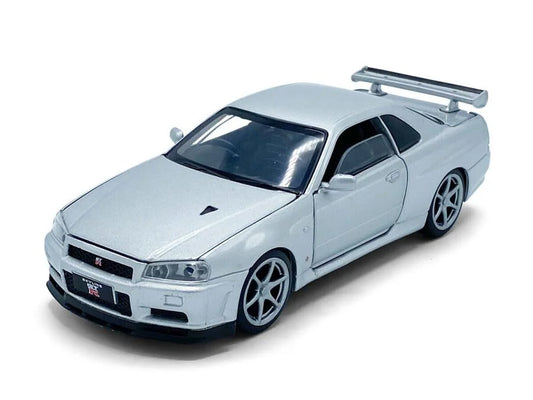 Nissan GT-R34 V-Spec II gri - 1/32 Tayumo