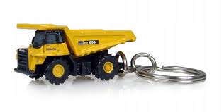 Breloc metalic Utilaj Basculanta Komatsu - 1/87 Universal Hobbies