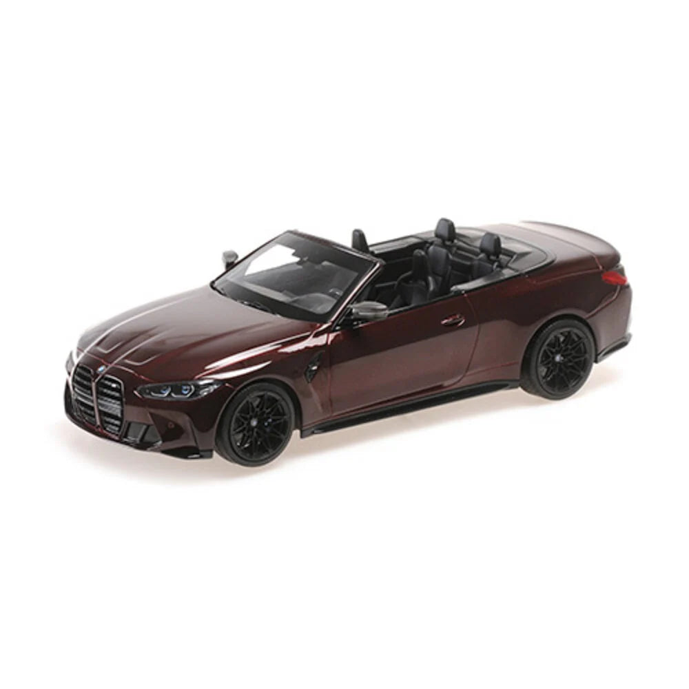 BMW M4 Cabrio 2021 rosu metallic 1/402pcs - 1/18 Minichamps