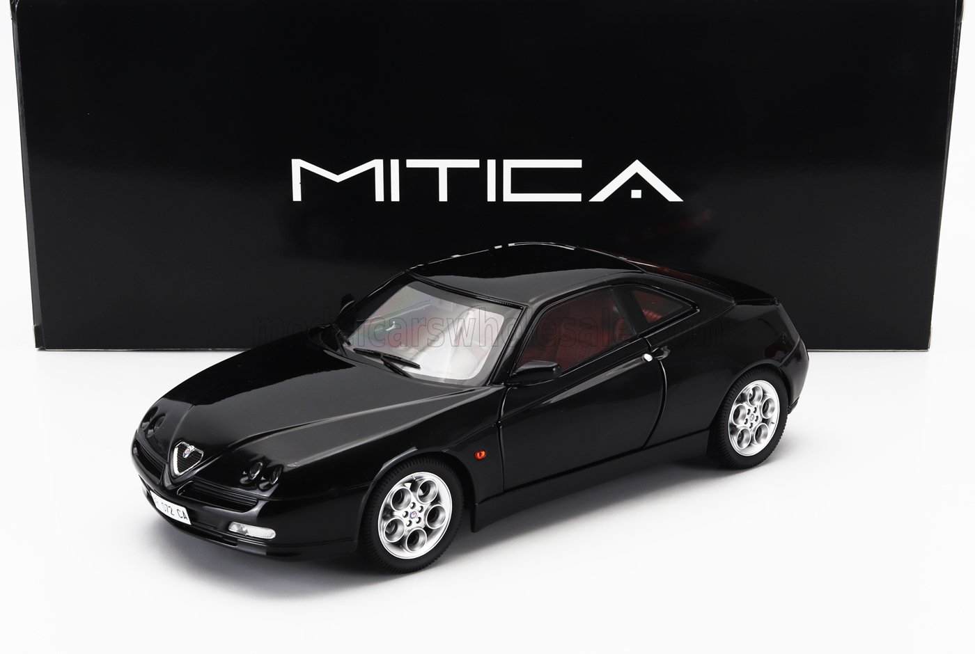 Alfa Romeo GTV 3.0 V6 24v 1998 neagra - 1/18 Mitica