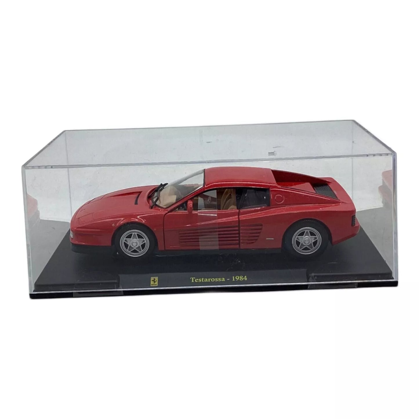 Ferrari Testarossa 1984 cu vitrina plexiglass crapata - 1/24 Bburago