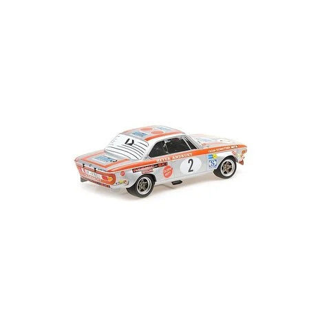BMW 2800 CS Team Schnitzer-Motul Fitzpatrick/Heyer/Stommelen Winners GP Tourenwagen Nurburgring 1972 No.2  1/300pcs - 1/18 Minichamps