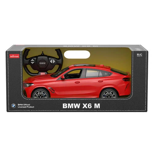 BMW X6 M rosu cu telecomanda - 1/14 Rastar