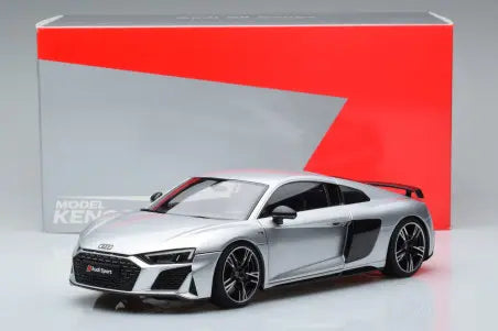 Audi R8 Coupe silver - 1/18 KengFai