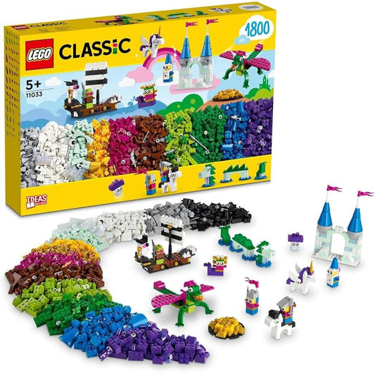 LEGO Classic  11033 - Universul fanteziei creative  (1800 piese)