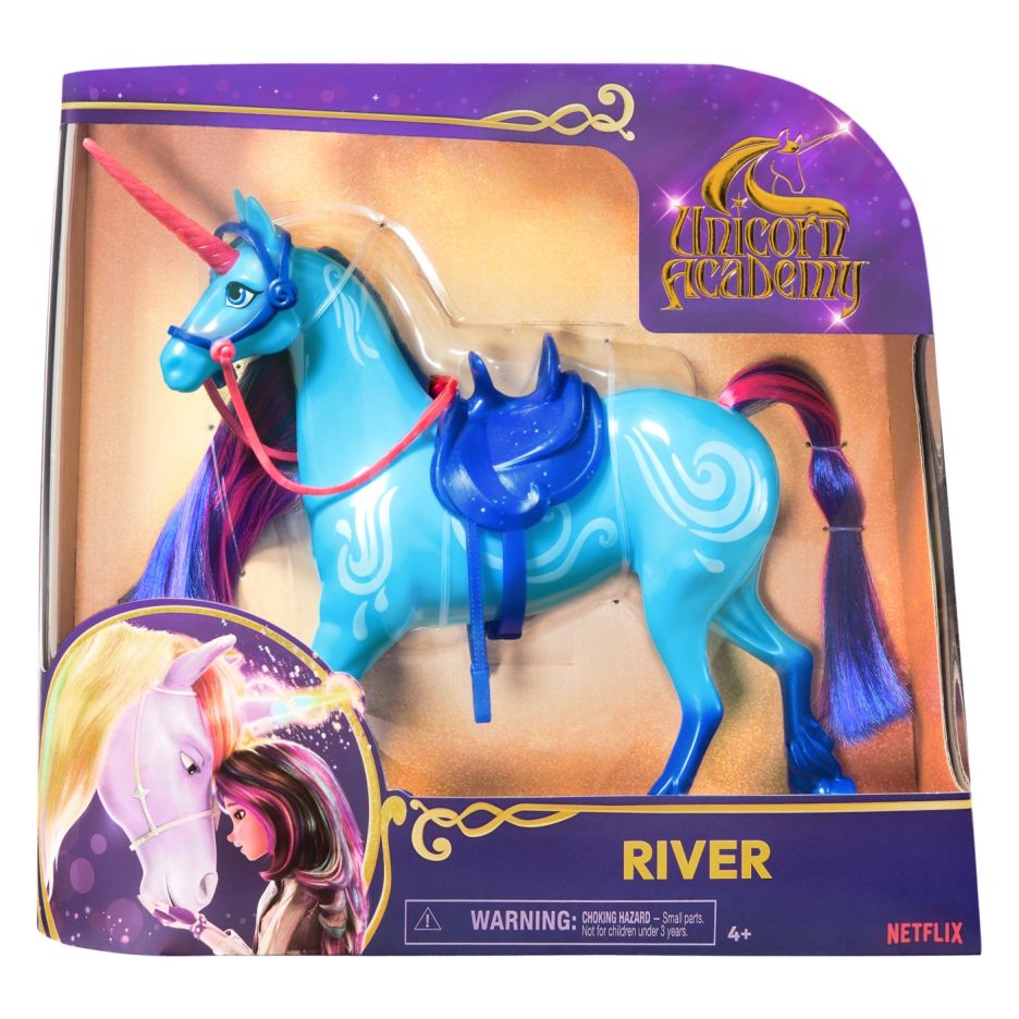 Figurina unicorn cu accesorii River - Unicorn Academy