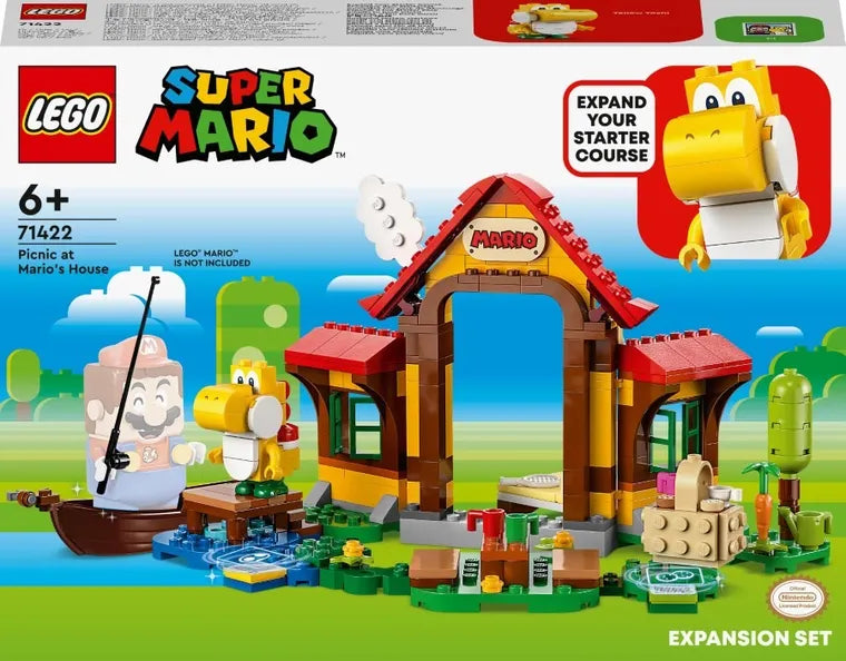 LEGO Super Mario 71422 - Set de extindere - Picnic la casa lui Mario (259 piese)