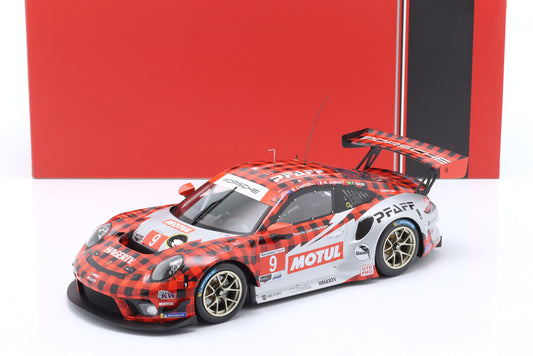 Porsche 911 GT3 R Winner GTD Class 24h Daytona 2022 #9 - 1/18 IxoModels