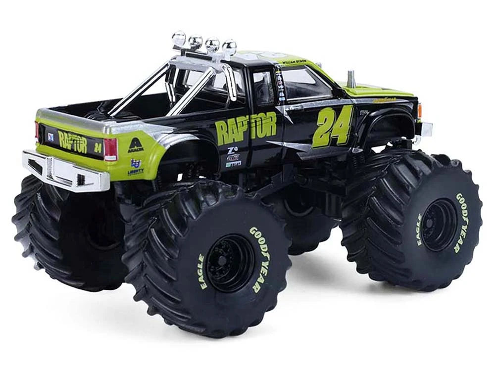 Monster Truck Chevrolet 510 1986 Hendrick Motorsports #24 - 1/64 Greenlight