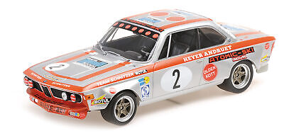 BMW 2800 CS Team Schnitzer-Motul Fitzpatrick/Heyer/Stommelen Winners GP Tourenwagen Nurburgring 1972 No.2  1/300pcs - 1/18 Minichamps