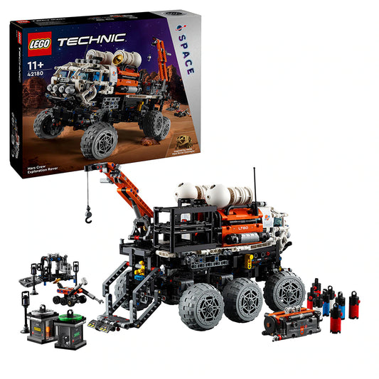 LEGO Technic 42180 - Rover de explorare martiana cu echipaj uman (1599 piese)