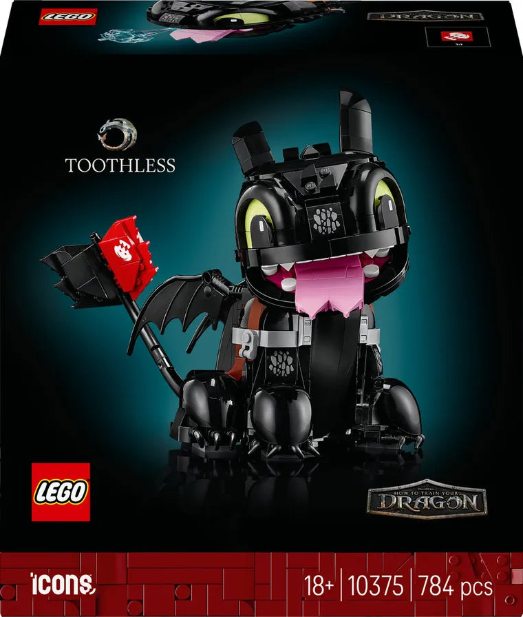 Lego Icons 10375 - Cum sa iti dresezi dragonul  (784 piese)