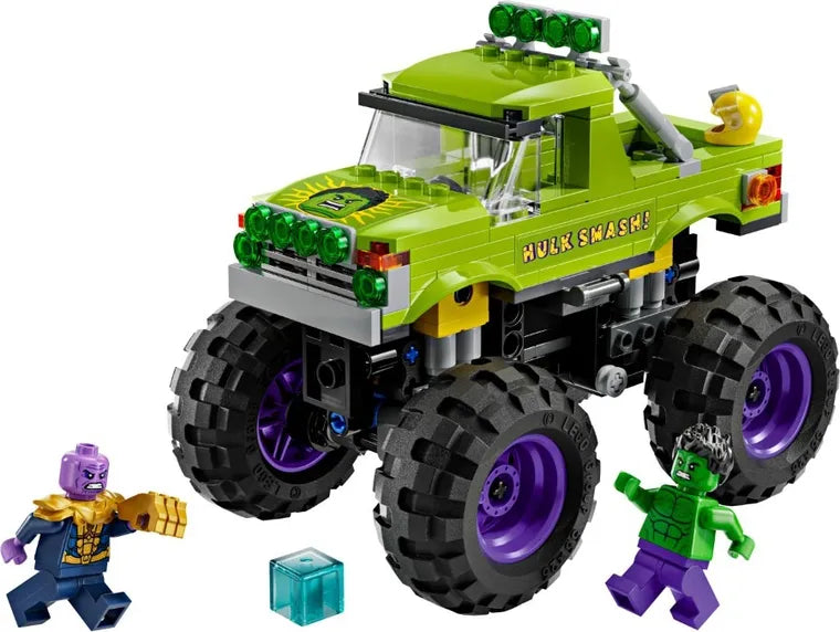 LEGO Marvel 76312 - Hulk in vehicul de teren contra lui Thanos (229 piese)