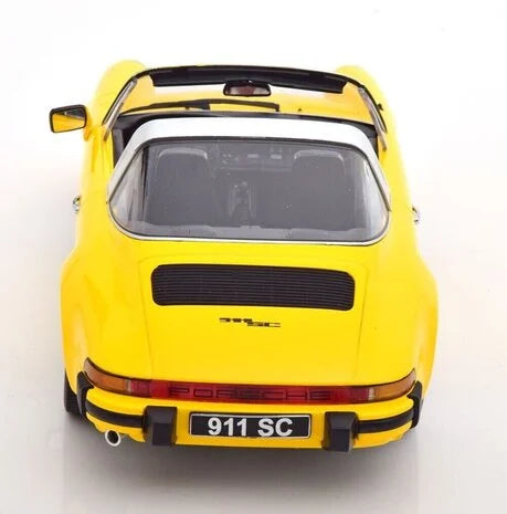 Porsche 911 SC Targa 1978 galben - 1/18 KK-Scale