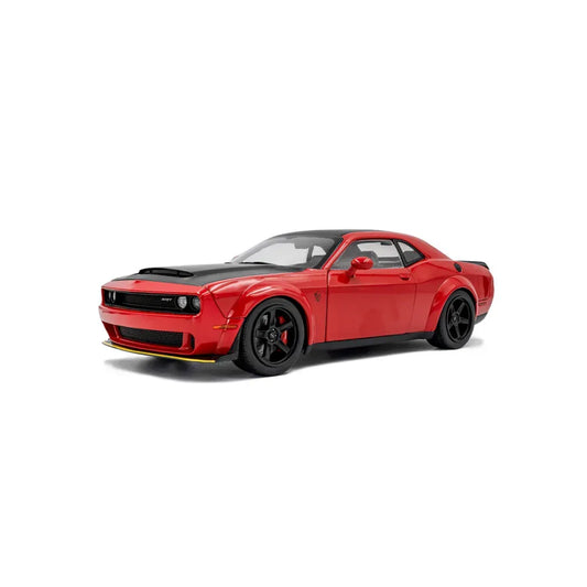 Dodge Challenger SRT Demon rosu/negru 2023 - 1/18 Solido