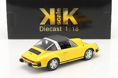 Porsche 911 SC Targa 1978 galben - 1/18 KK-Scale