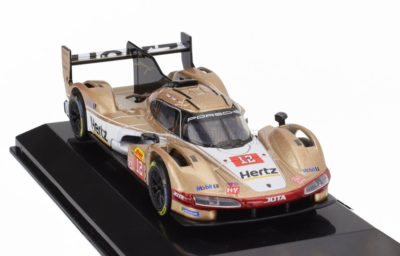 Macheta Porsche 963 #12 cu vitrina plexiglass - 1/43 Bburago