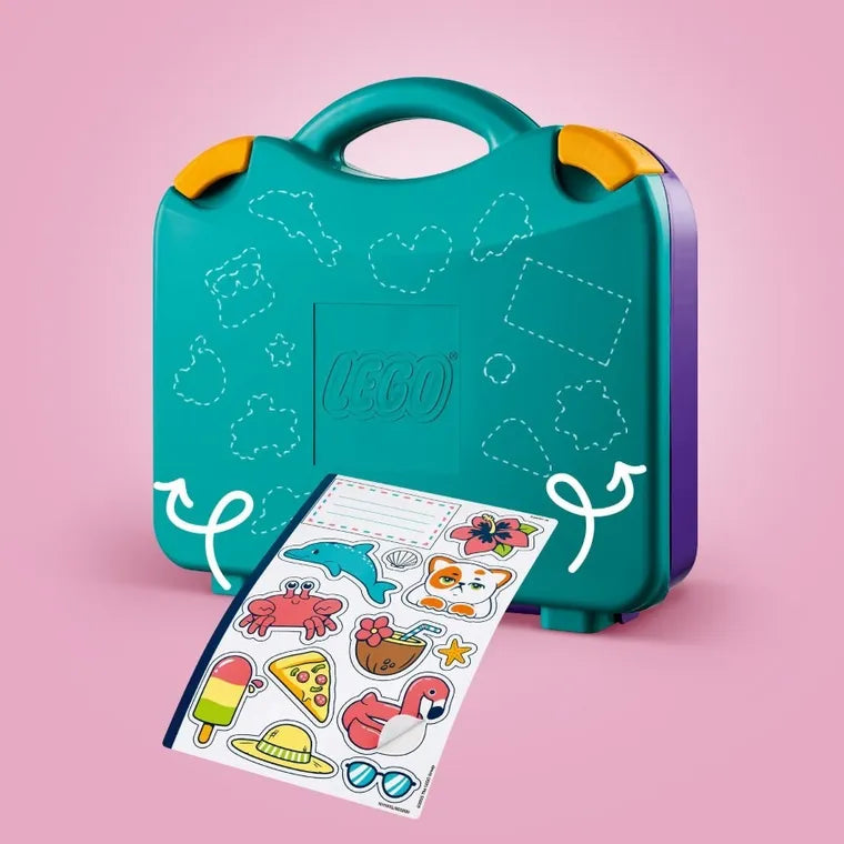 LEGO Friends 42672 - Valiza creativa de plaja si calatorie (188 piese)