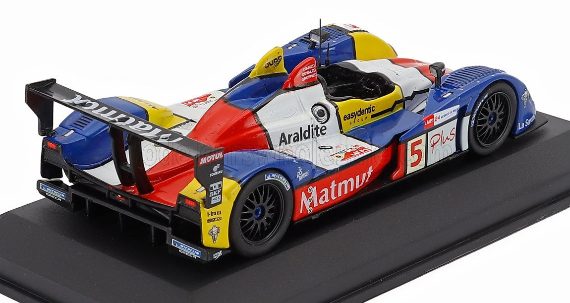 Courage Oreca LC70 Judd 2008 #5 S.Ayari , L.Duval si L.Groppi cu vitrina plexiglass - 1/43 Edicola