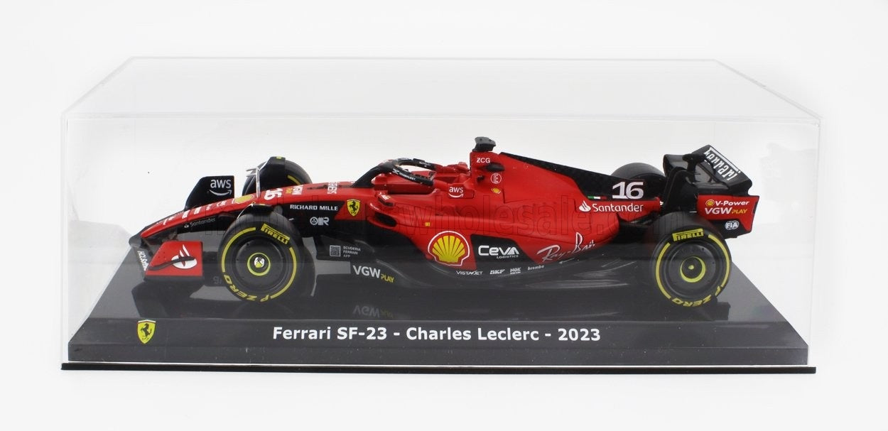 Formula 1 Ferrari SF-23 Charles Leclerc 2023 #16 - 1/24 Altaya