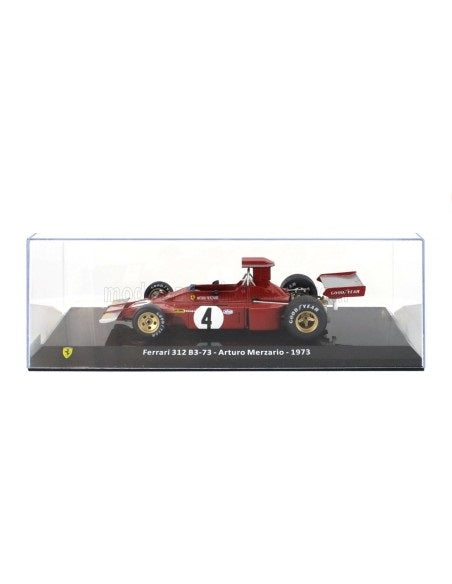 Formula 1 Ferrari 312 B3-73 Arturo Merzario 1973 cu vitrina - 1/24 Altaya