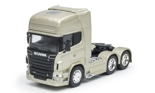 Camion Cap Tractor Scania V8 R730 crem - 1/32 Welly
