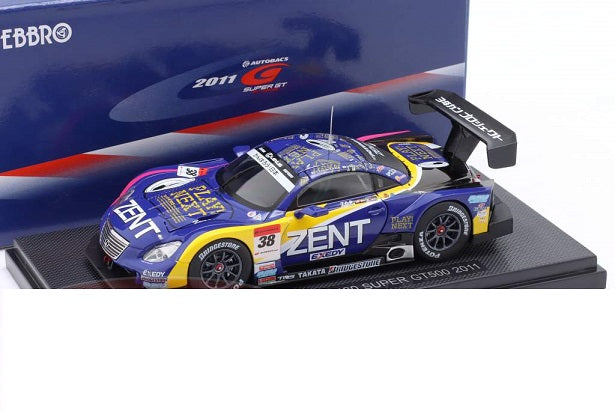Lexus Zent Cerumo SC430 Super Gt500 2011 #38 cu vitrina - 1/43 Ebbro