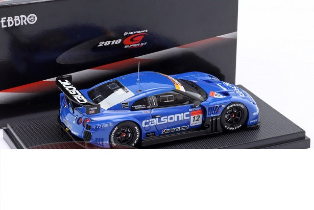 Nissan Calsonic Impul GT-R Sgt500 2010 Rd.3 Fuji #12 cu vitrina plexiglass - 1/43 Ebbro