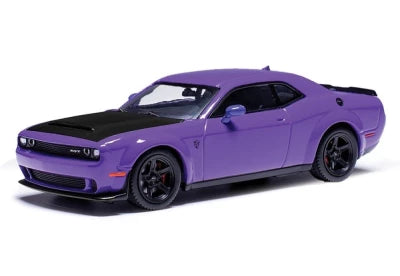 Dodge Challenger SRT Demon 2018 mov cu vitrina plexiglass - 1/43 Ixo Modelcars