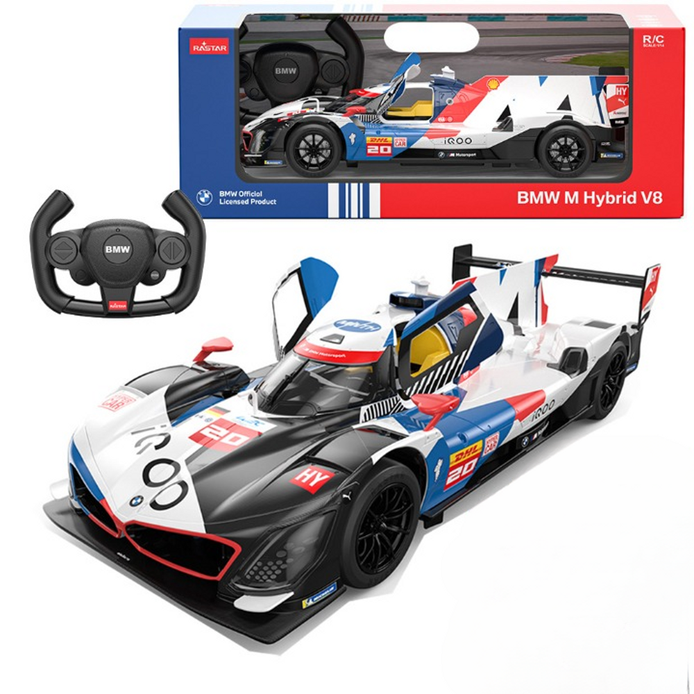 BMW M Hybrid V8 cu telecomanda - 1/14 Rastar