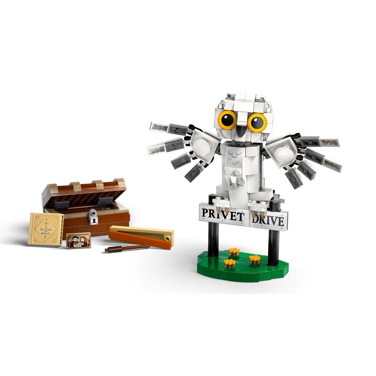 LEGO Harry Potter 76425 - Hedwig pe privet drive nr. 4 (337 piese)