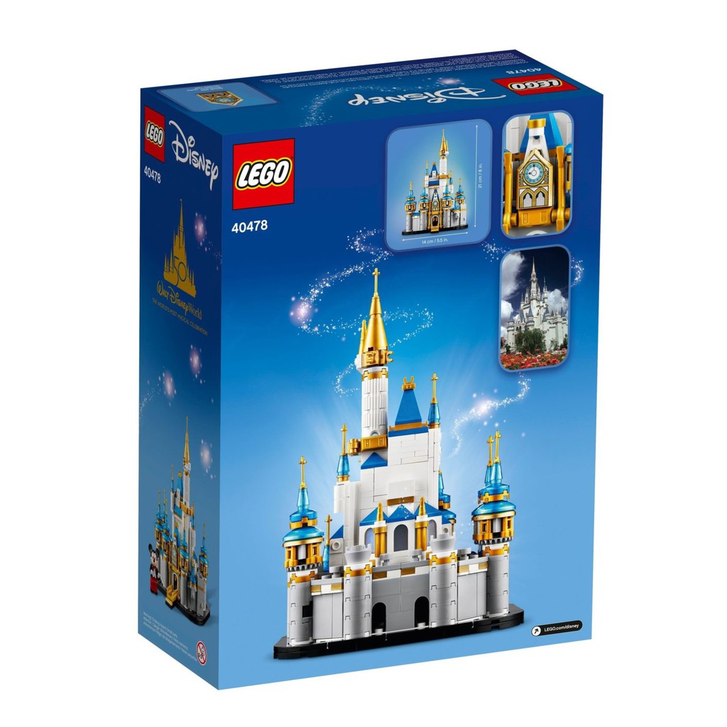 LEGO 40478 - Mini Castelul Disney (567 piese)