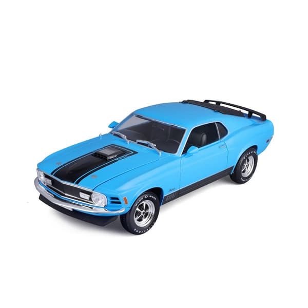 Ford Mustang Mach 1 1970 (albastru) - 1/18 Maisto