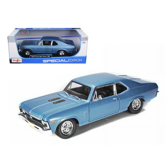 Chevrolet Nova SS 1970 albastru - 1/18 Maisto