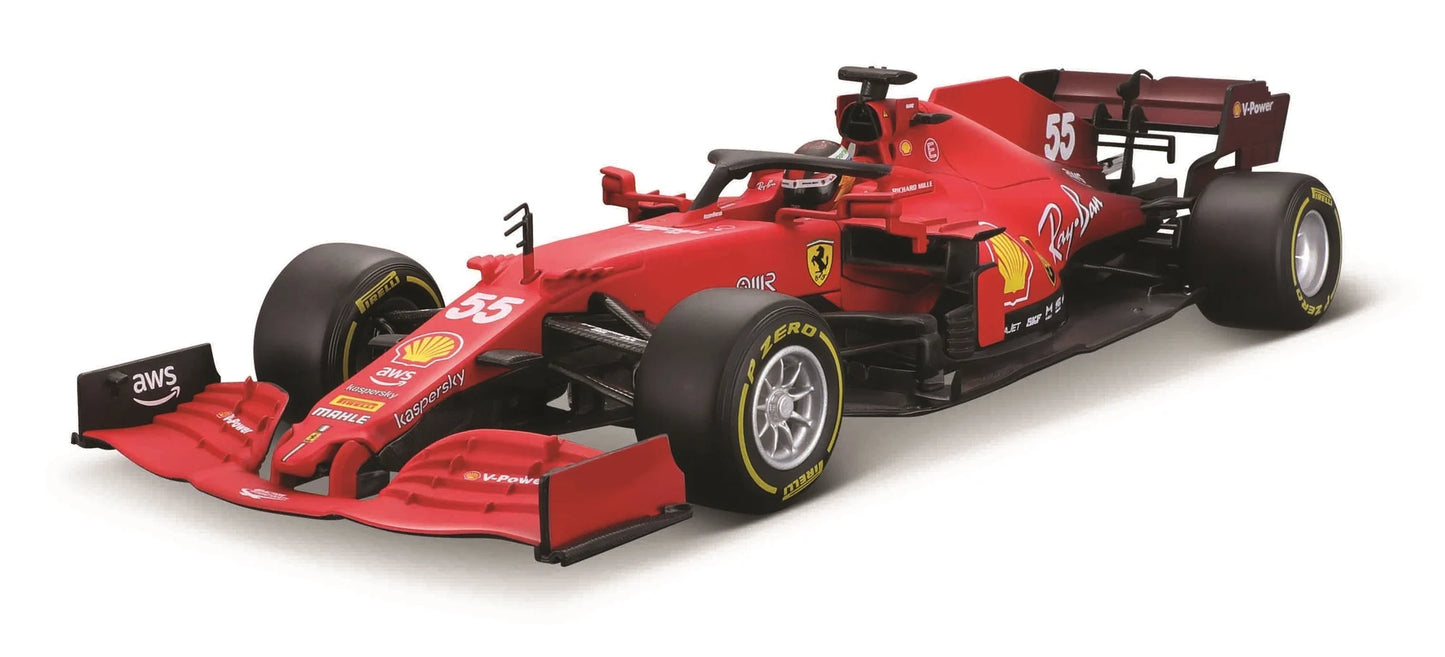 Formula 1 Ferrari SF21 Carlos Sainz #55 - 1/18 Bburago
