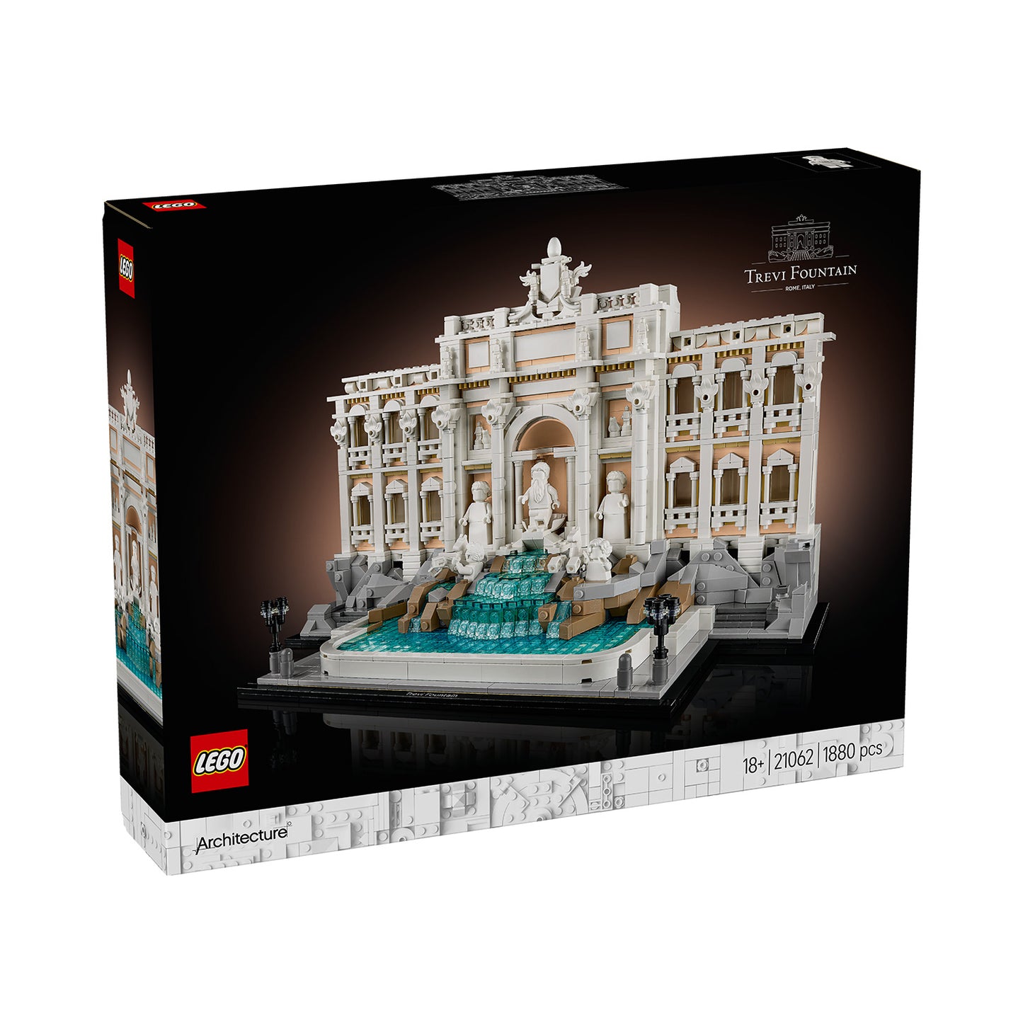LEGO Architecture 21062 - Fantana Trevi (1880 piese)