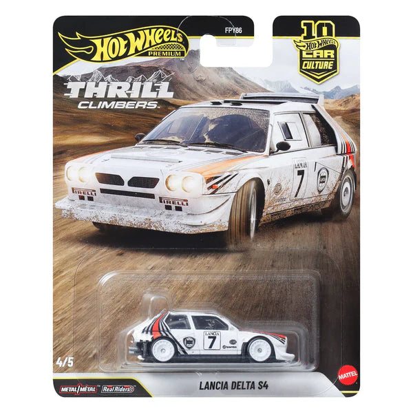 Masinuta Lancia Delta S4 - 1/64 Hot Wheels Premium