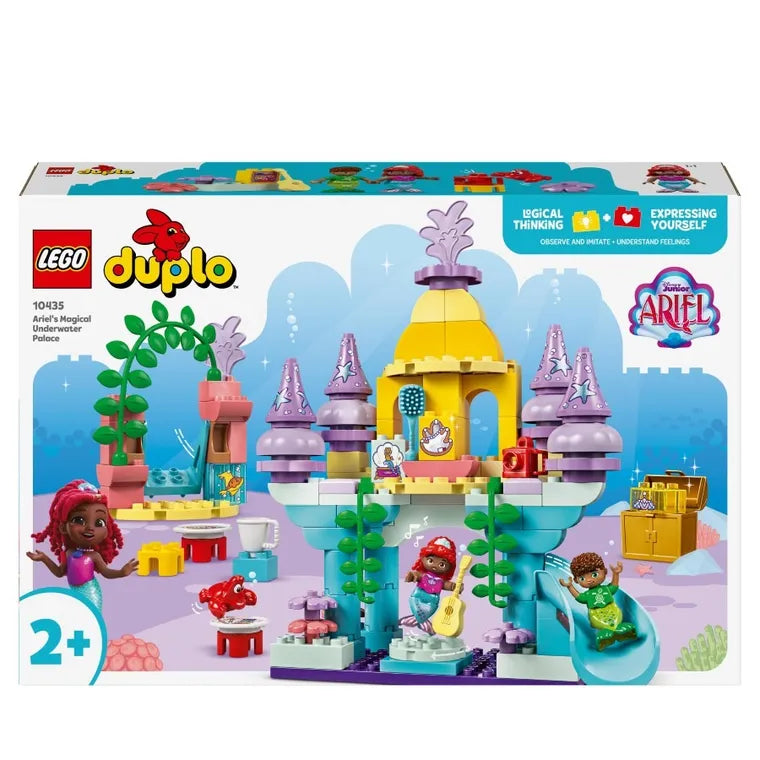 LEGO DUPLO Disney 10435 - Palatul subacvatic magic al lui Ariel (116 piese)