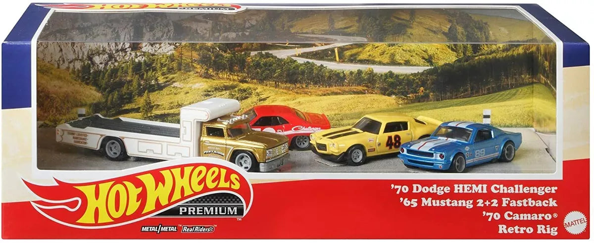 Set 4 Machete Real Riders - 1/64 Hot Wheels Premium