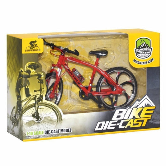 Bicicleta Mountain Bike rosie 17cm ICRAZY - 1/10 Altaya
