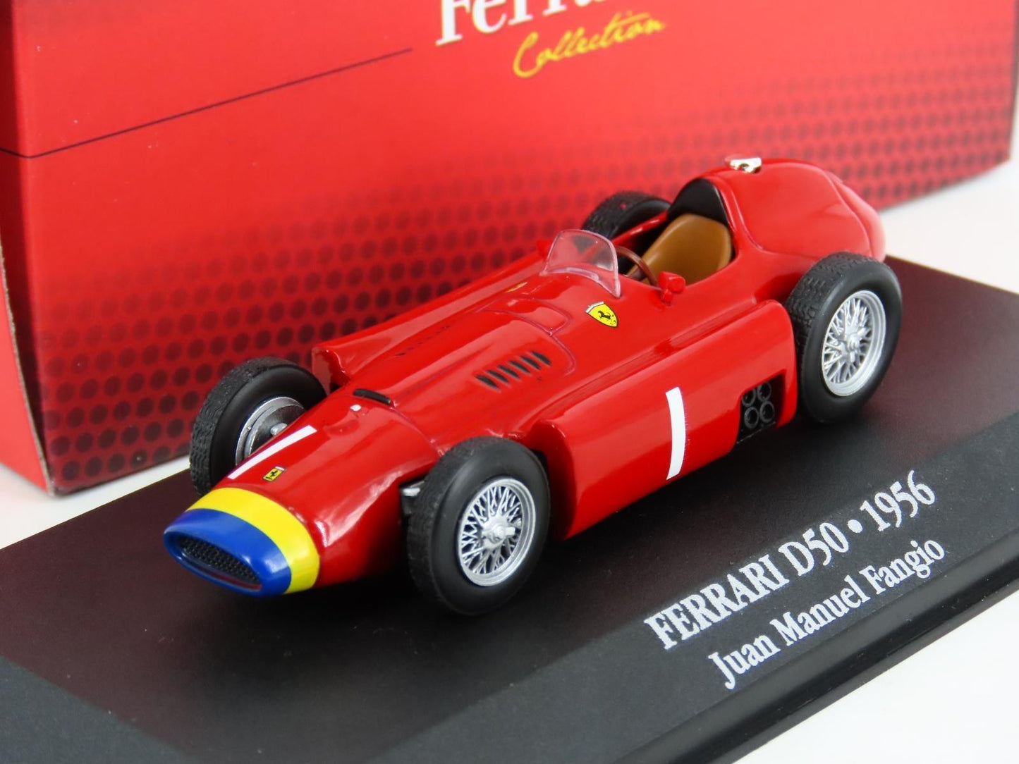 Ferrari D50 1956 Juan Manuel Fangio - 1/43 Atlas Collections