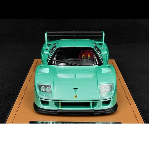 Ferrari F40 turquoise Editie limitata 40pcs cu vitrina plexiglass - 1/18 Tecnomodel
