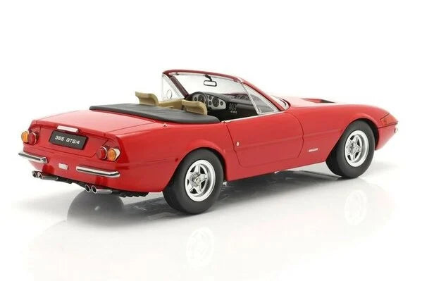 Ferrari 365 GTS/4 1971 rosu cu interior crem - 1/18 KKScale